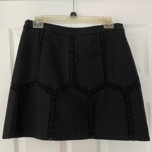 Banana Republic black mini skirt